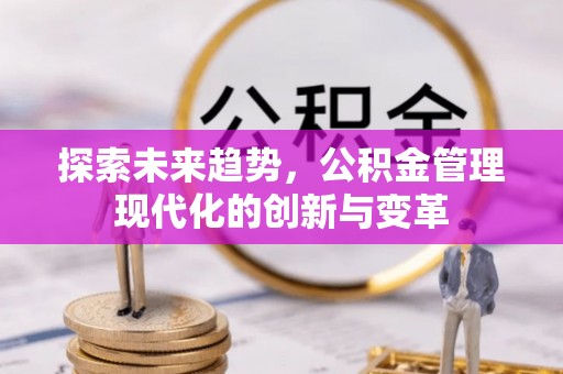 宁南探索未来趋势，公积金管理现代化的创新与变革