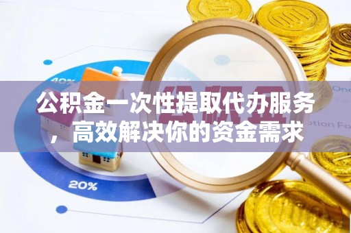 宁南公积金一次性提取代办服务，高效解决你的资金需求