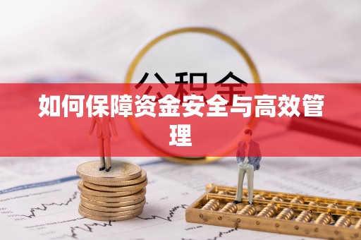 宁南如何保障资金安全与高效管理