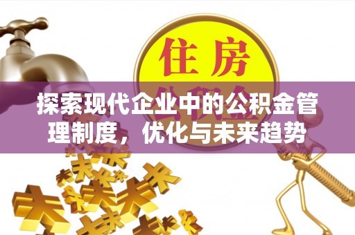 宁南探索现代企业中的公积金管理制度，优化与未来趋势