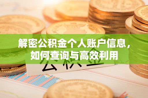 宁南解密公积金个人账户信息，如何查询与高效利用