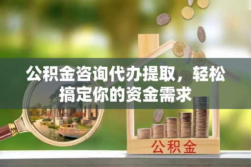 宁南公积金咨询代办提取，轻松搞定你的资金需求