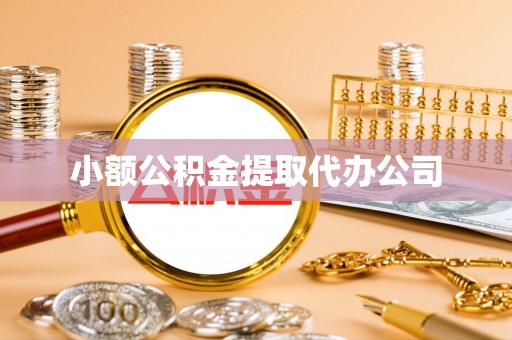 宁南小额公积金提取代办公司