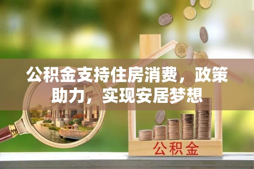 宁南公积金支持住房消费，政策助力，实现安居梦想