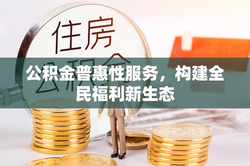 宁南公积金普惠性服务，构建全民福利新生态