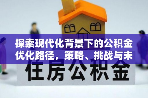 宁南探索现代化背景下的公积金优化路径，策略、挑战与未来展望