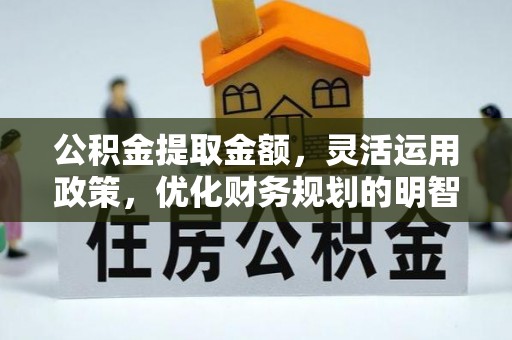 宁南公积金提取金额，灵活运用政策，优化财务规划的明智选择