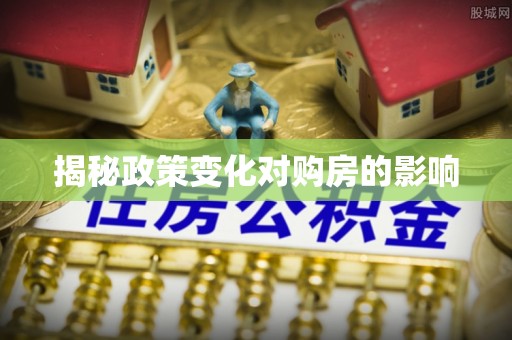 宁南揭秘政策变化对购房的影响