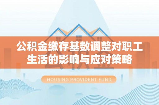 宁南公积金缴存基数调整对职工生活的影响与应对策略