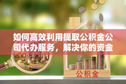 宁南如何高效利用提取公积金公司代办服务，解决你的资金难题