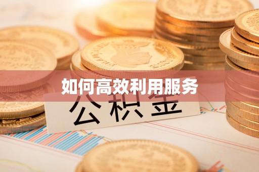 宁南如何高效利用服务