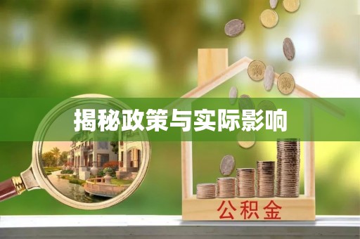 宁南揭秘政策与实际影响