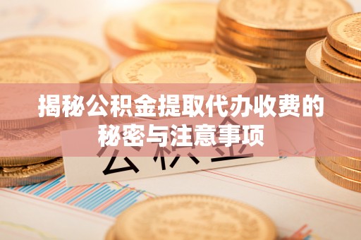 宁南揭秘公积金提取代办收费的秘密与注意事项
