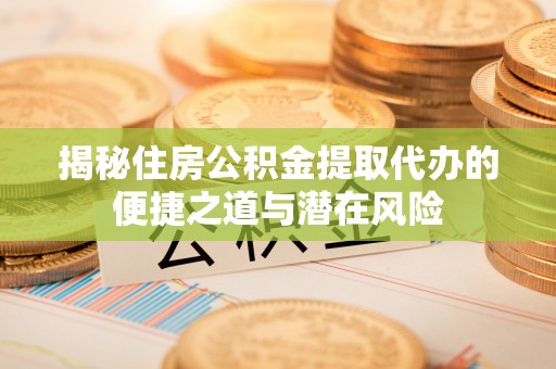 宁南揭秘住房公积金提取代办的便捷之道与潜在风险