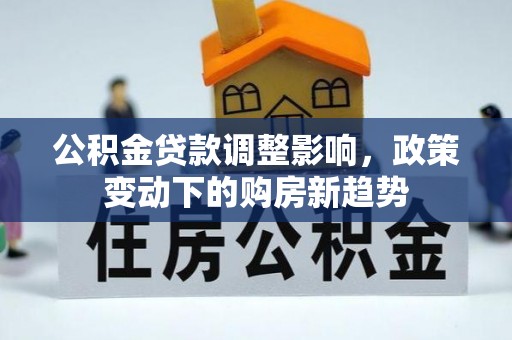 宁南公积金贷款调整影响，政策变动下的购房新趋势