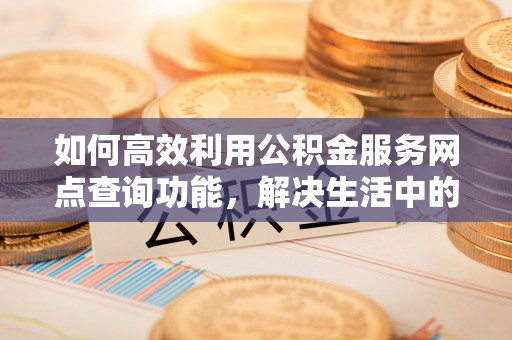 宁南如何高效利用公积金服务网点查询功能，解决生活中的资金难题