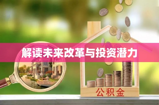 宁南解读未来改革与投资潜力