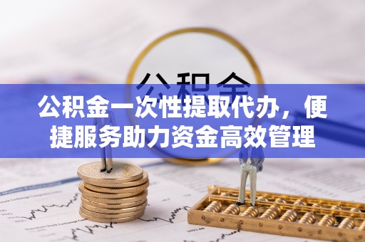 宁南公积金一次性提取代办，便捷服务助力资金高效管理