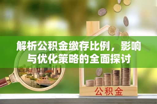 宁南解析公积金缴存比例，影响与优化策略的全面探讨
