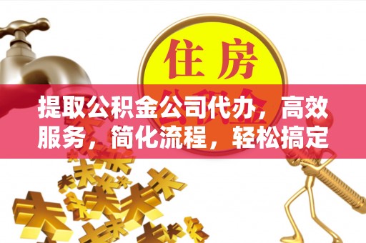 宁南提取公积金公司代办，高效服务，简化流程，轻松搞定资金难题