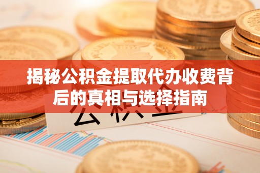 宁南揭秘公积金提取代办收费背后的真相与选择指南