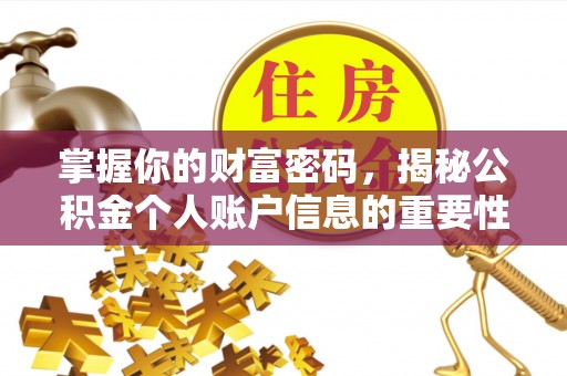 宁南掌握你的财富密码，揭秘公积金个人账户信息的重要性