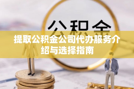宁南提取公积金公司代办服务介绍与选择指南