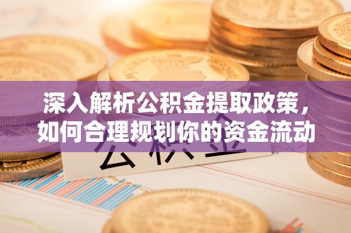 宁南深入解析公积金提取政策，如何合理规划你的资金流动
