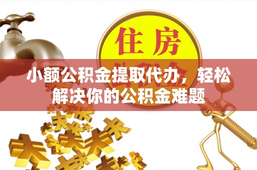 宁南小额公积金提取代办，轻松解决你的公积金难题