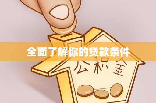宁南全面了解你的贷款条件
