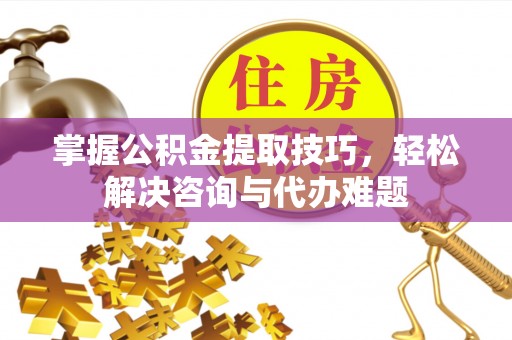 宁南掌握公积金提取技巧，轻松解决咨询与代办难题